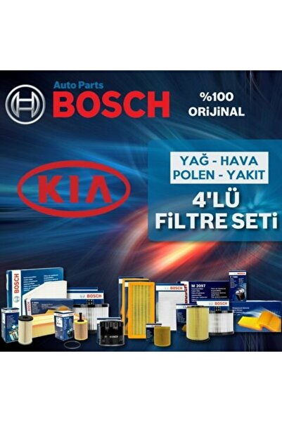 Bosch Kia Ceed 1.6 Crdi Filtre Bakım Seti 2013-2018 4NP