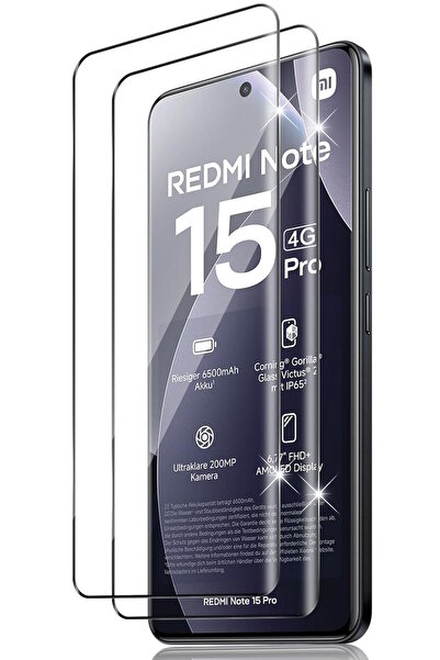 m.tk moveteck Xiaomi Redmi Note 15 Pro 4g Compatible Screen Protector Shatter...