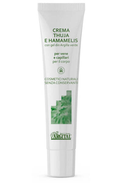 Argital Organic thuja and witch hazel cream, 75ml