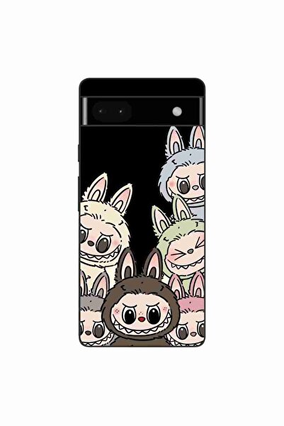 OEM Husa compatibila cu Google Pixel 6A Silicon Gel Tpu Model Labubu Pattern ...