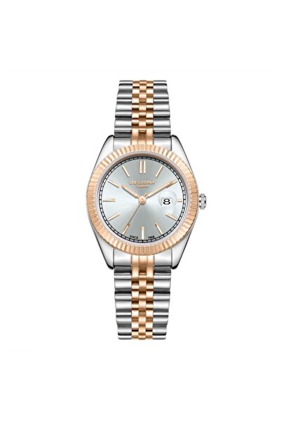 Lee Cooper Women's 3H Silver Dial Watch - LC08210.530