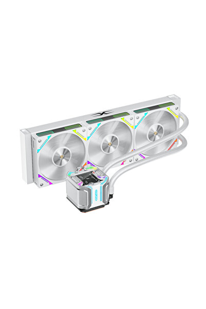 1stPlayer Cooler Procesor 1stPlayer ®   X-Starship 360-wh, display IPS person...