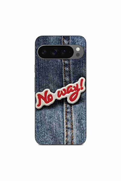 OEM Θήκη συμβατή με Google Pixel 9 Pro XL Σιλικόνης Gel TPU Μοντέλο No Way Jeans