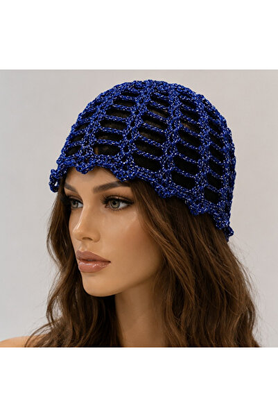 nildamigurumi Handmade Summer Beret Hat for Women