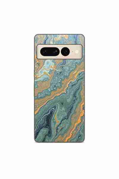 OEM Husa compatibila cu Google Pixel 7 Pro Silicon Gel Tpu Model Forest Flame...