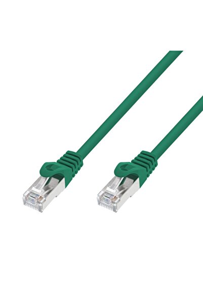 Extralink Cablu patch Cat.7 S/FTP, 3m, 20G, verde, pentru rețea LAN, din cupru.