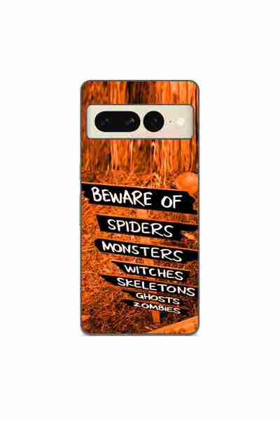 OEM Husa compatibila cu Google Pixel 7 Pro Silicon Gel Tpu Model Halloween Be...