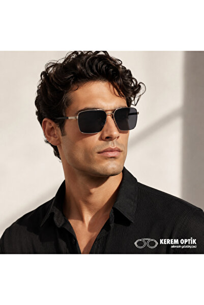 Despada Men's Metal Polarized Sunglasses Ds2433 C1