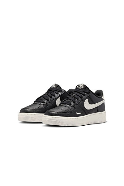 Nike Air Force 1 Ms Siyah Sneaker Ayakkabı (Dar Kalıptır 1 Beden Büyük Alınız)