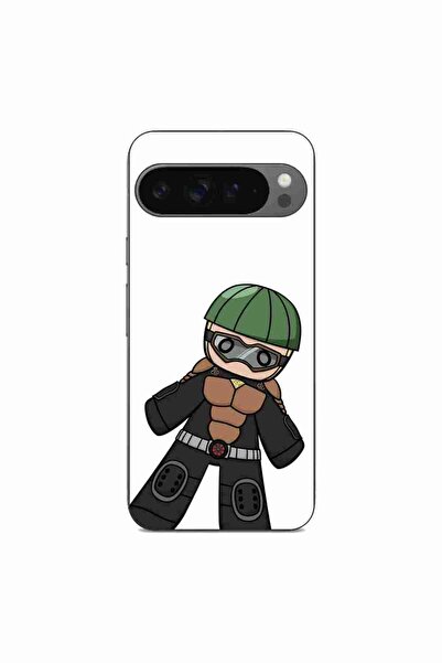 OEM Husa compatibila cu Google Pixel 9 Pro XL Silicon Gel Tpu Model One Punch...