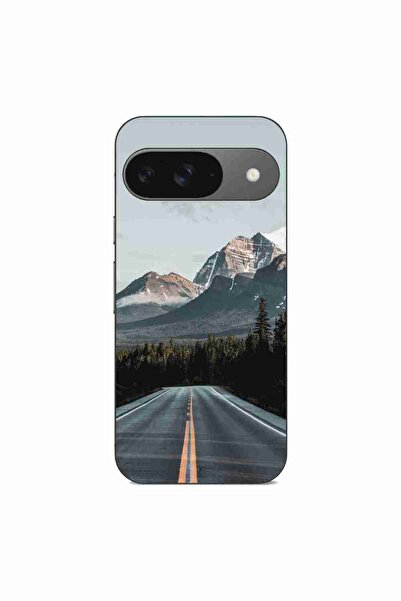 OEM Husa compatibila cu Google Pixel 9 Pro Silicon Gel Tpu Model Mountain Road