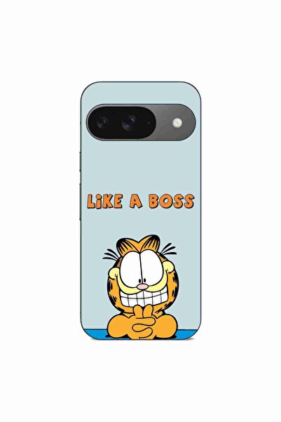 OEM Husa compatibila cu Google Pixel 9 Pro Silicon Gel Tpu Model Garfield Lik...