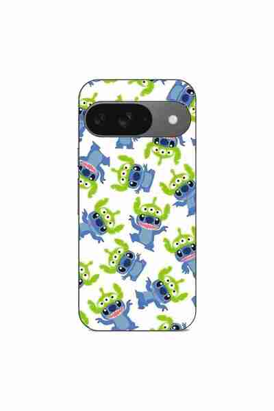 OEM Husa compatibila cu Google Pixel 9 Pro Silicon Gel Tpu Model Stitch Patte...