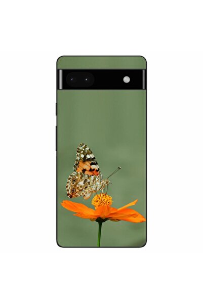 OEM Husa compatibila cu Google Pixel 6A Silicon Gel Tpu Model Fluture