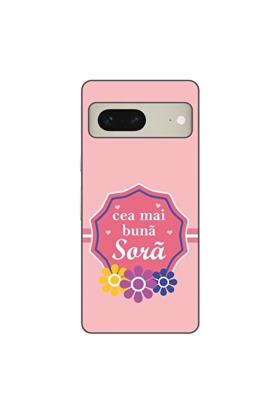 OEM Husa compatibila cu Google Pixel 7 Silicon Gel Tpu Model Cea Mai Buna Sora