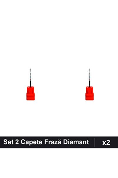 NAİLS Set 2 Capete Frază Diamant pentru Manichiură, Freze Profesionale Unghii