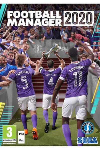 SEGA Football Manager 2020 (PC,Mac Oyun) Steam Key