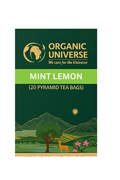 Organic Mint Tea 20 Pyramid Tea Bags - 2 g