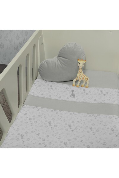 Baby Oliver Σεντόνια Λίκνου 2τεμ. 80x110 Design 507 SOPHIE LA GIRAFE
