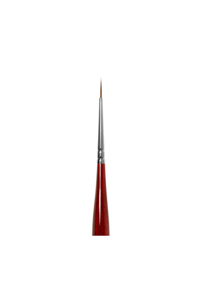 Roubloff Pensulă de unghii Kolinsky, DK13R Nr. 0, fabricat din păr