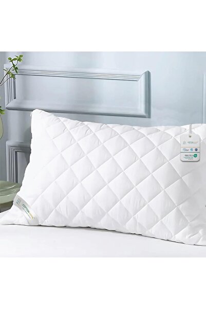 COTTON HOME ® Prestige Pillow 50 cm X 75 cm Bed Pillows for Sleeping Diamond ...