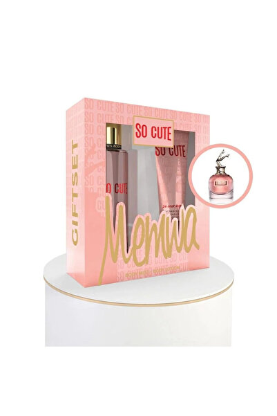 MEMWA Memo Scandal Fragrance Body Lotion and Body Mist Set by Mimwa