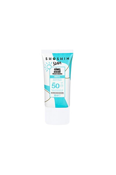 Shoshin Mineral İçerikli Güneş Kremi 50 SPF 50 Ml