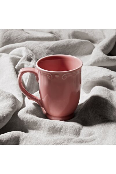 estia Κουπα Του Καφε Athénée Πορσελανινη Αναγλυφη 340ml Rose 07-13639