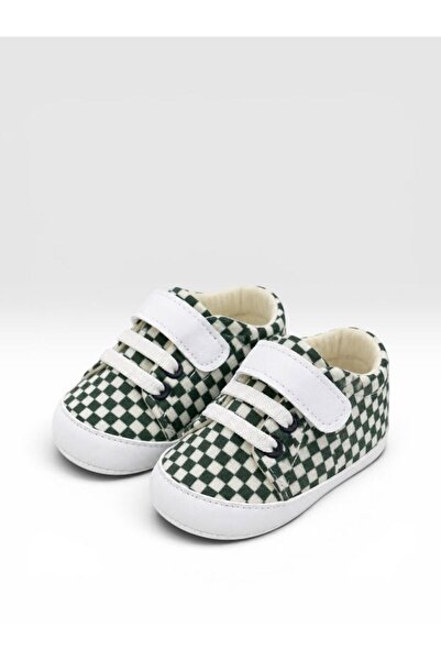 Che Sara Baby First Step Shoes Orthopedic Non-Slip Bottom Sole Checkerboard P...