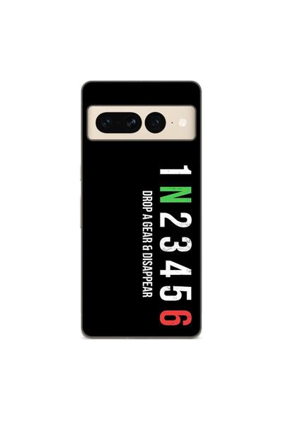 OEM Husa compatibila cu Google Pixel 8 Pro Silicon Gel Tpu Model Gears