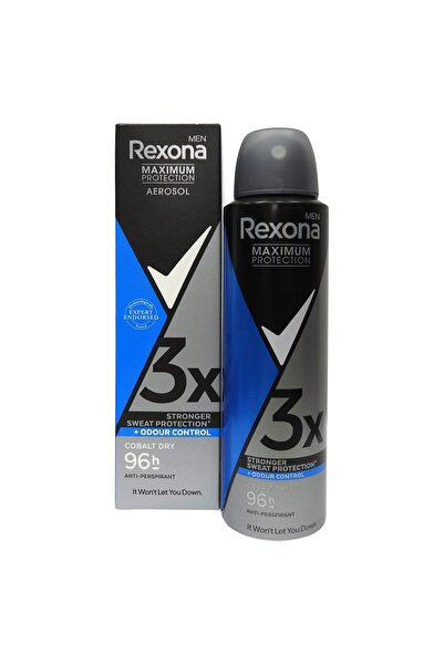 Vader Antiperspirant Deodorant, Rexona, Maximum Protection 150 ml Men Cobalt ...