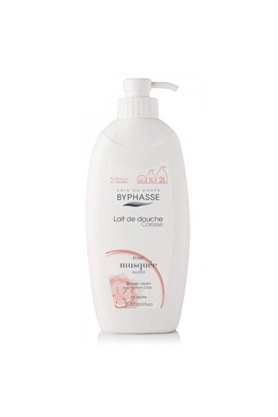 PS Products Gel de Dus, Byphasse, Crema 1 L Rose Musque,