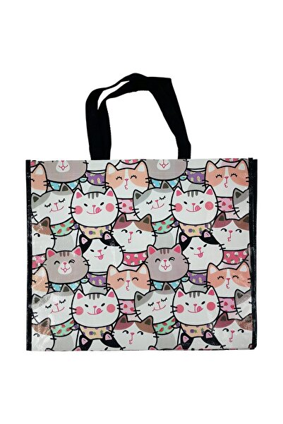 Vader Sacosa Piata 45x36x20cm Textil Netesut Wei A-15575,