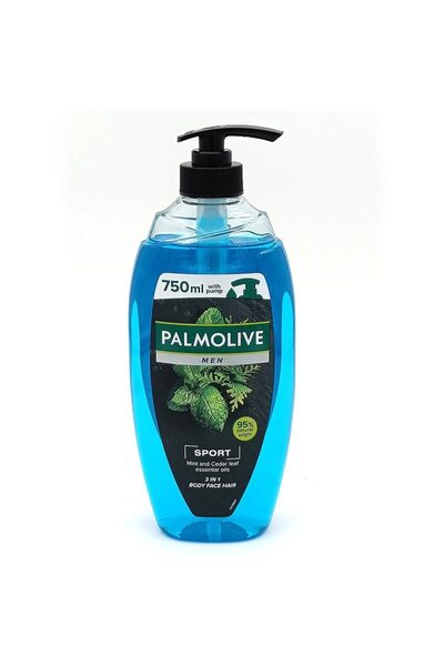 Vader Gel de Dus, Palmolive, Pompita 750 ml Men Sport Mint Cedar Oil,