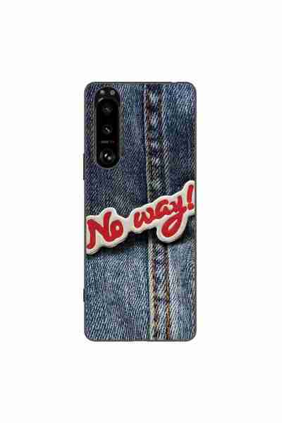 OEM Husa compatibila cu Sony Xperia 5 III Silicon Gel Tpu Model No Way Jeans