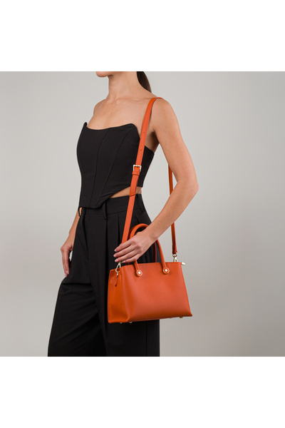BENOX Genuine Leather Women's Hand and Shoulder Bag