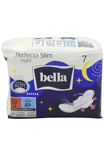 Bella Absorbent, bella, 7 pieces perfecta ultra night extra soft, bibilel
