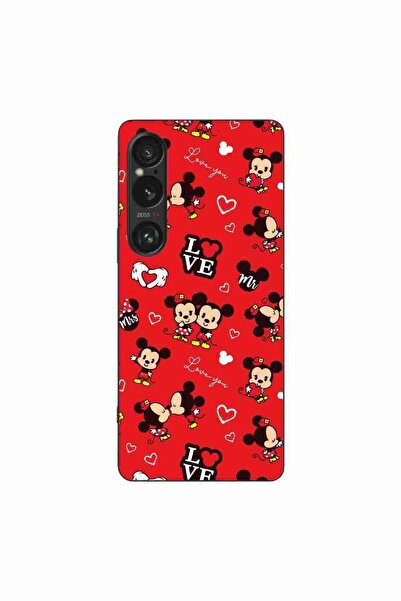OEM Case compatible with Sony Xperia 1 VI Silicone Gel Tpu Model Mickey Love ...