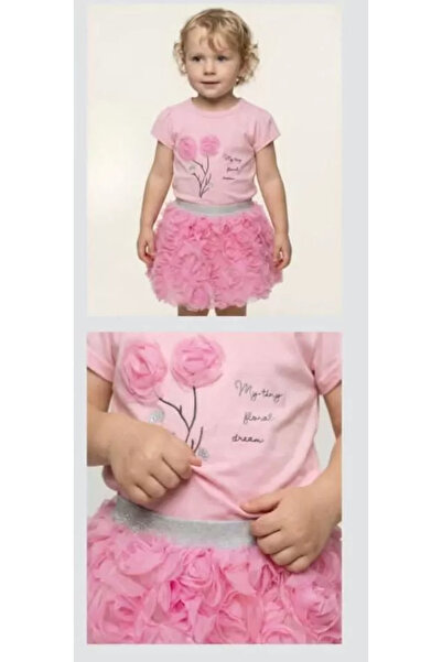 Veraura Lifestyle 1/3 Year Old Child's Set with Rose Skirt