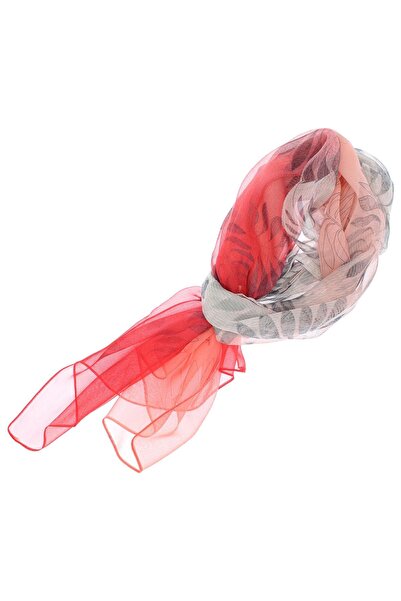 ButicCochet Eșarfă de damă, Buticcochet, poliester, imprimeu cu frunze, 50x16...