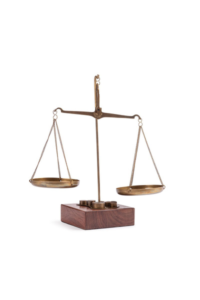 Bizzotto Decorațiune balansier din lemn și metal 20x8.5x22.5h