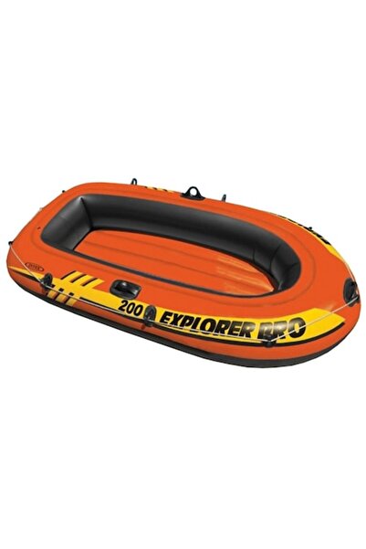 Intex Explorer Pro 200 Red Inflatable Boat, 1.96m x 1m