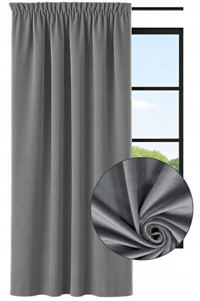 NOW-ART , Drapery Curtain -Made Curtain, 140x220 cm, Yellow, Classic Plain Pa...
