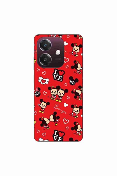 OEM Husa compatibila cu Oppo A40 Silicon Gel Tpu Model Mickey Love Pattern Rosie