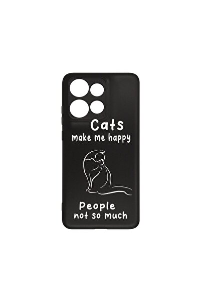 bestcase ¬Æ Husa Slim Silicon pentru Motorola Edge 50 Neo, Cats And People, 1...