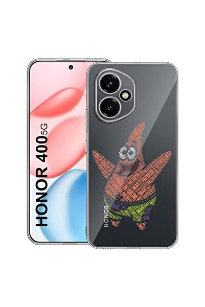 bestcase ¬Æ Husa Clear Silicon pentru Honor 400, Patrick Star, 2036423 T 1484