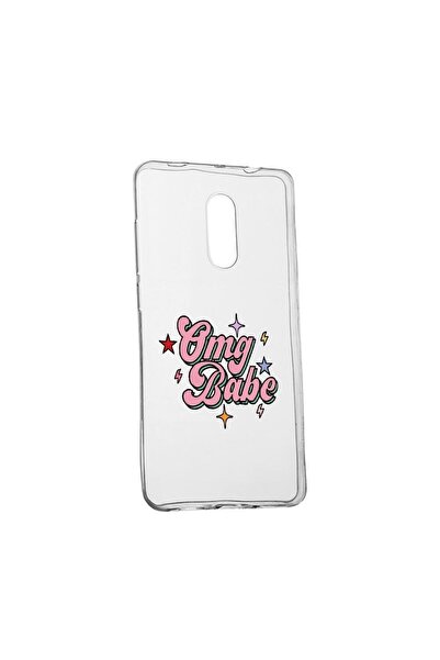 bestcase Husa cu mesaj OMG Babe, pentru Oppo Reno 2, rezistenta la uzura, ant...