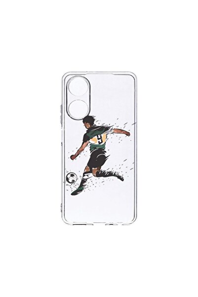 bestcase Διαφανής Θήκη Σιλικόνης 2MM, Συμβατή με OPPO A98 5G, Ποδόσφαιρο, Αντ...