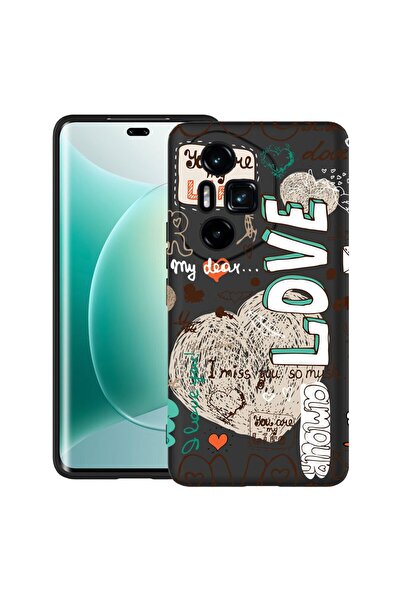 bestcase Θήκη για Honor 300 Pro / 300 Ultra με σχέδιο Love, TPU Ματ Εξαιρετικ...