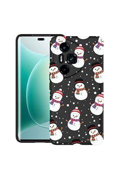 bestcase ¬Æ Husa pentru Honor 300 Pro / 300 Ultra cu Design Snowman, TPU Mat ...